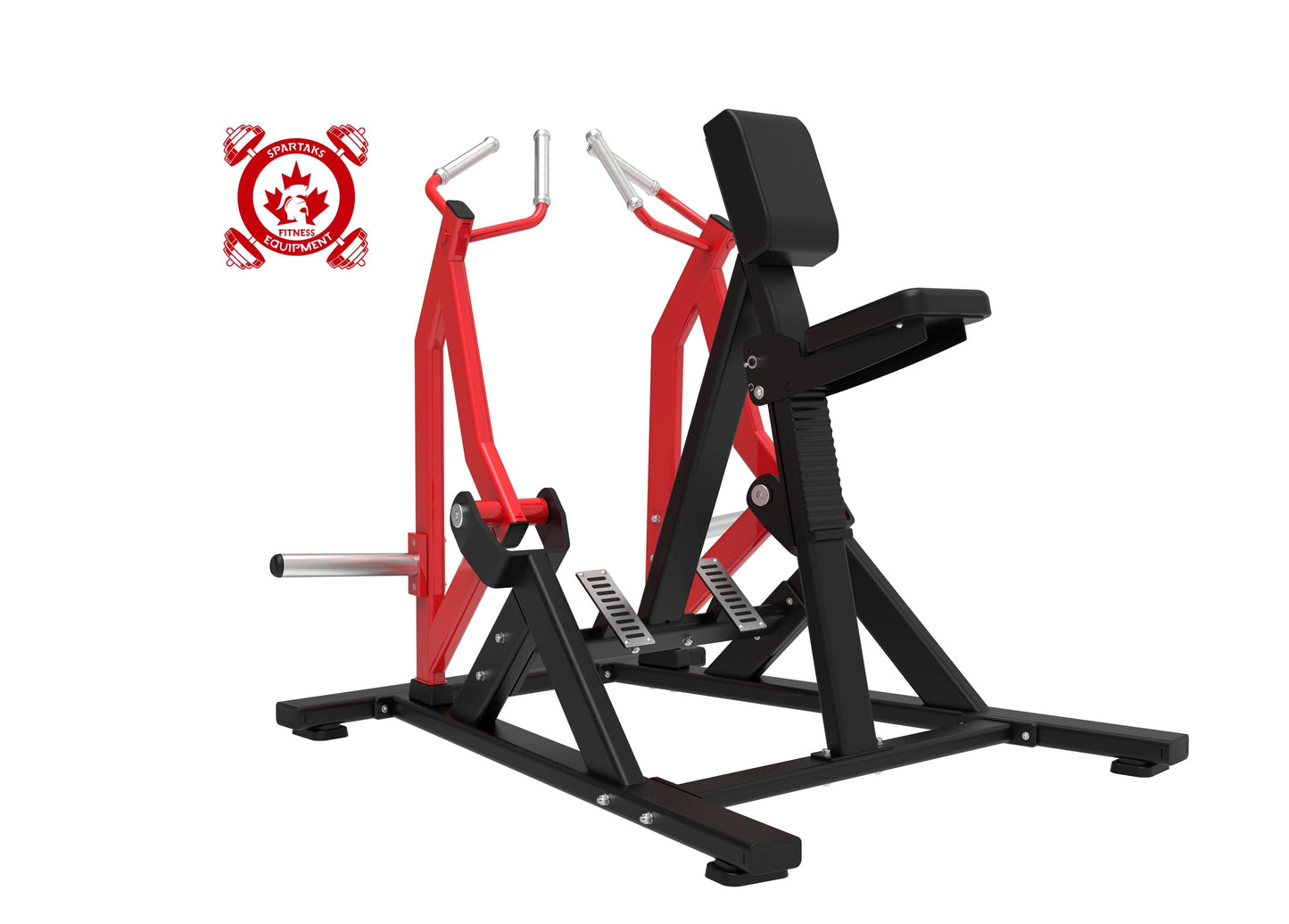 Spartaks Strength Iso-Lateral Multi-Row Machine for effective back training and muscle balance.