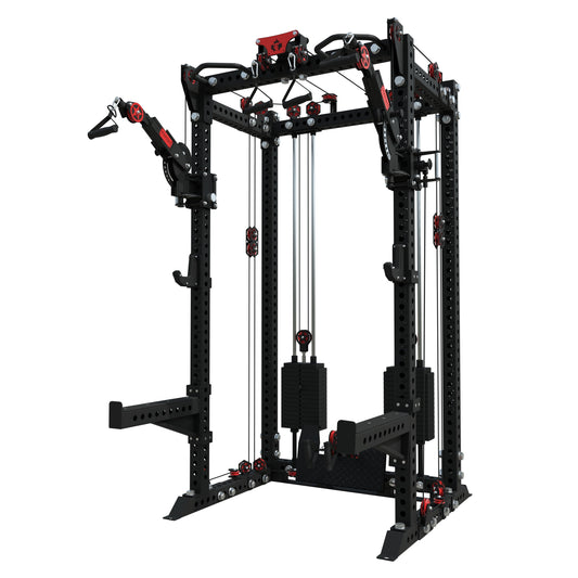 Spartaks Strength KB2404 Functional Trainer (3”×3”, 9-Gauge Steel)