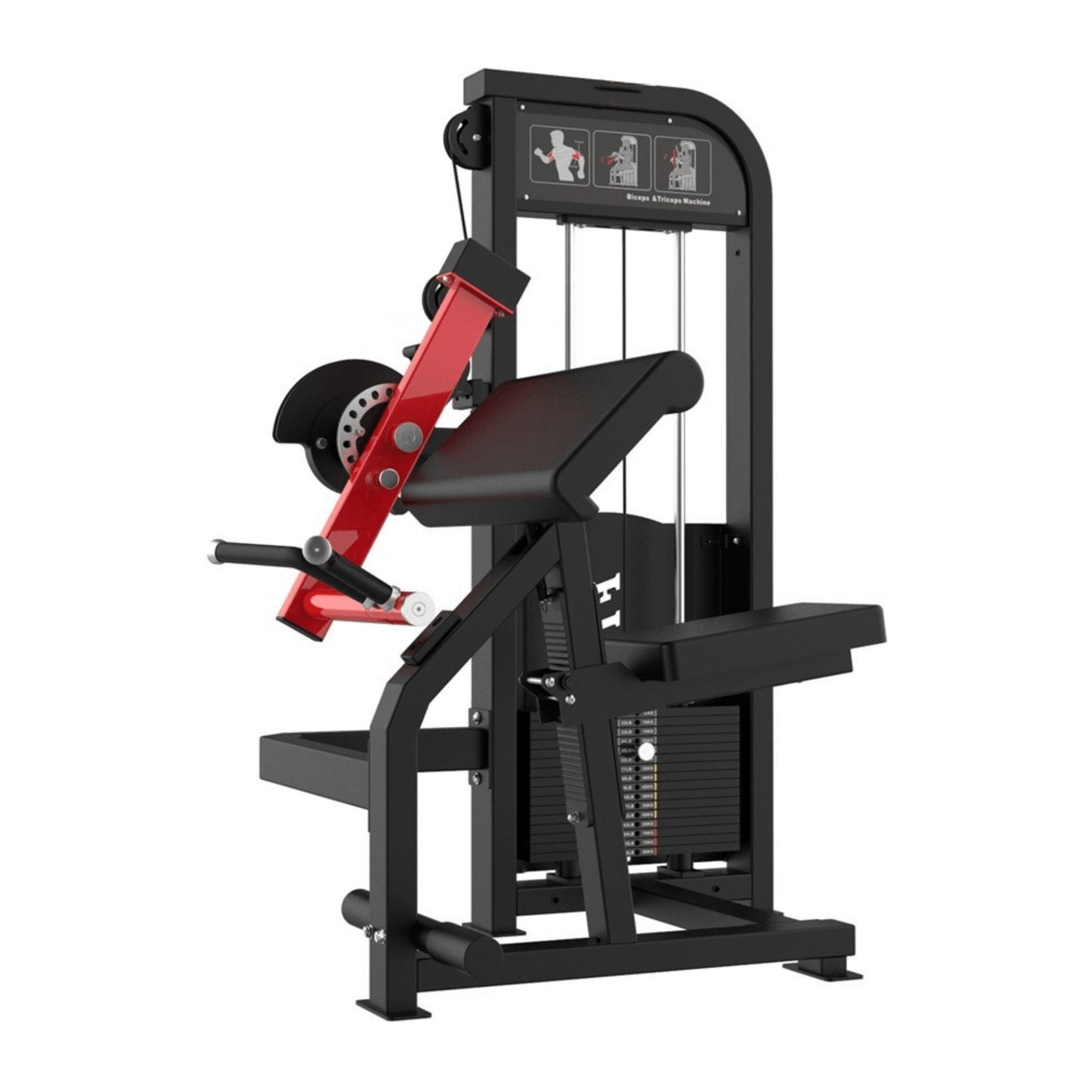 Spartaks Strength Biceps and Triceps Machine for effective arm workouts and strength training.