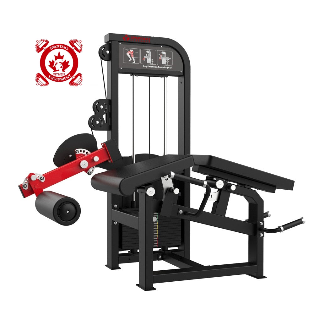 Spartaks 2-in-1 Prone Leg Curl / Seated Leg Extension machine image 0