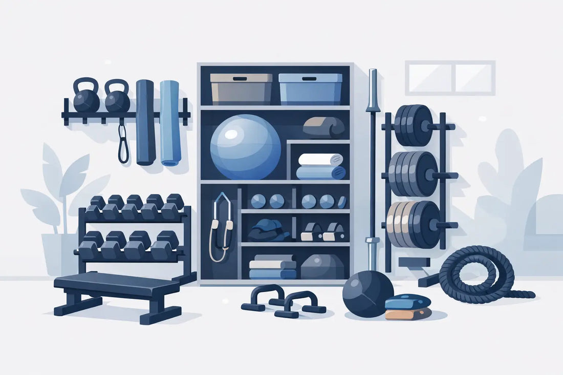 How to Store Home Gym Equipment Right