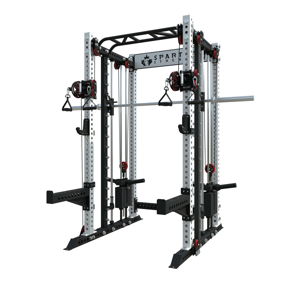 Power Rack Reviews for Canadian Buyers: Best Picks 2026 - Spartaks Strength functional trainer and smith machine.