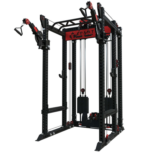 Spartaks KB24 vs the Competition: Best Power Rack in Canada? Spartaks Strength cable machine for home gyms.