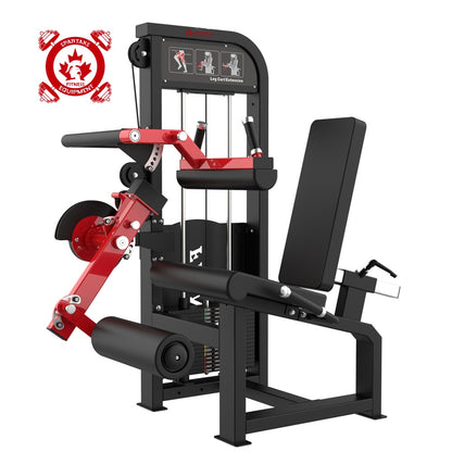Spartaks Seated 2in1 Leg Extension & Curl Machine image 0