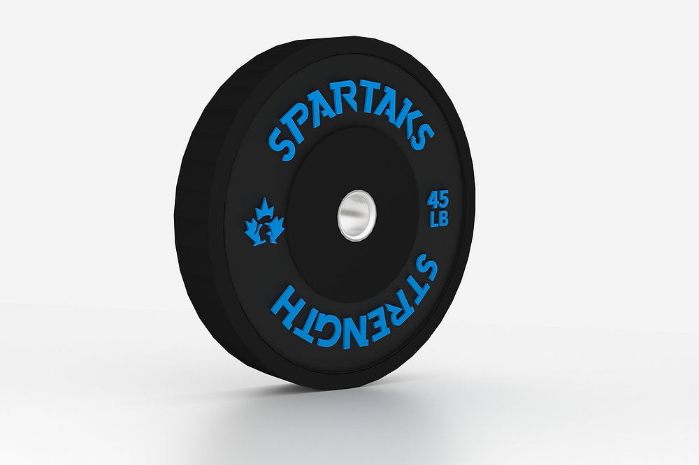 Spartaks High Performance Bumper Plates (10LB to 55LB)
