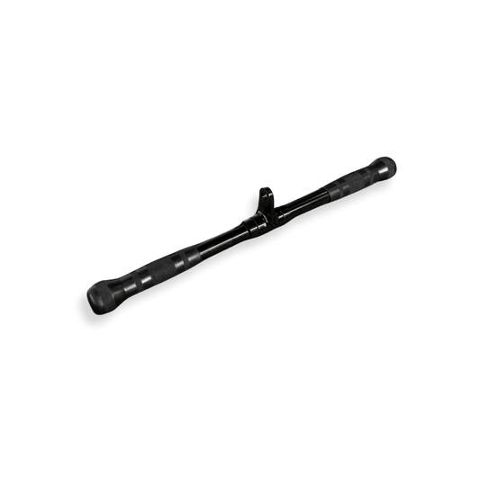 Spartaks Strength Straight Bar Attachment (Knurled Grip + Swivel) for fitness equipment Canada and gym equipment Canada.