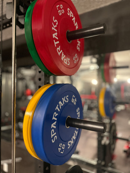 Spartaks  Weight Plates Holder (3"x3" 1" hole) Pair with Bolts image 1