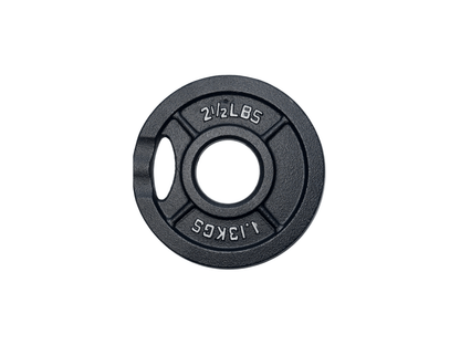 Spartaks Strength Cast Iron Olympic Weight Plates (10–45LB 230LB Set) 2.5 lbs weight plate
