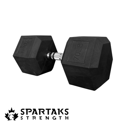 5LB - 80LB Hex Dumbbells