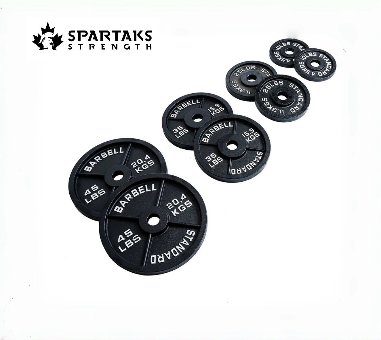 Spartaks Cast Iron Olympic Weight Plates $1.2/lb image 0