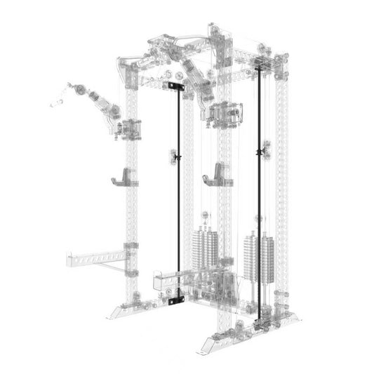 Anti-Twist Pulleys Guide Rods For KB2404 & KB2406