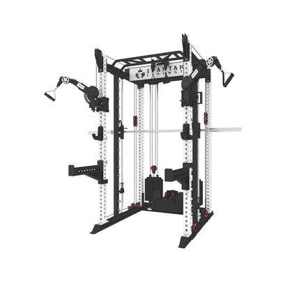KB2406 6-Post Full Rack Functional Trainer 3"X3" 9-Gauge