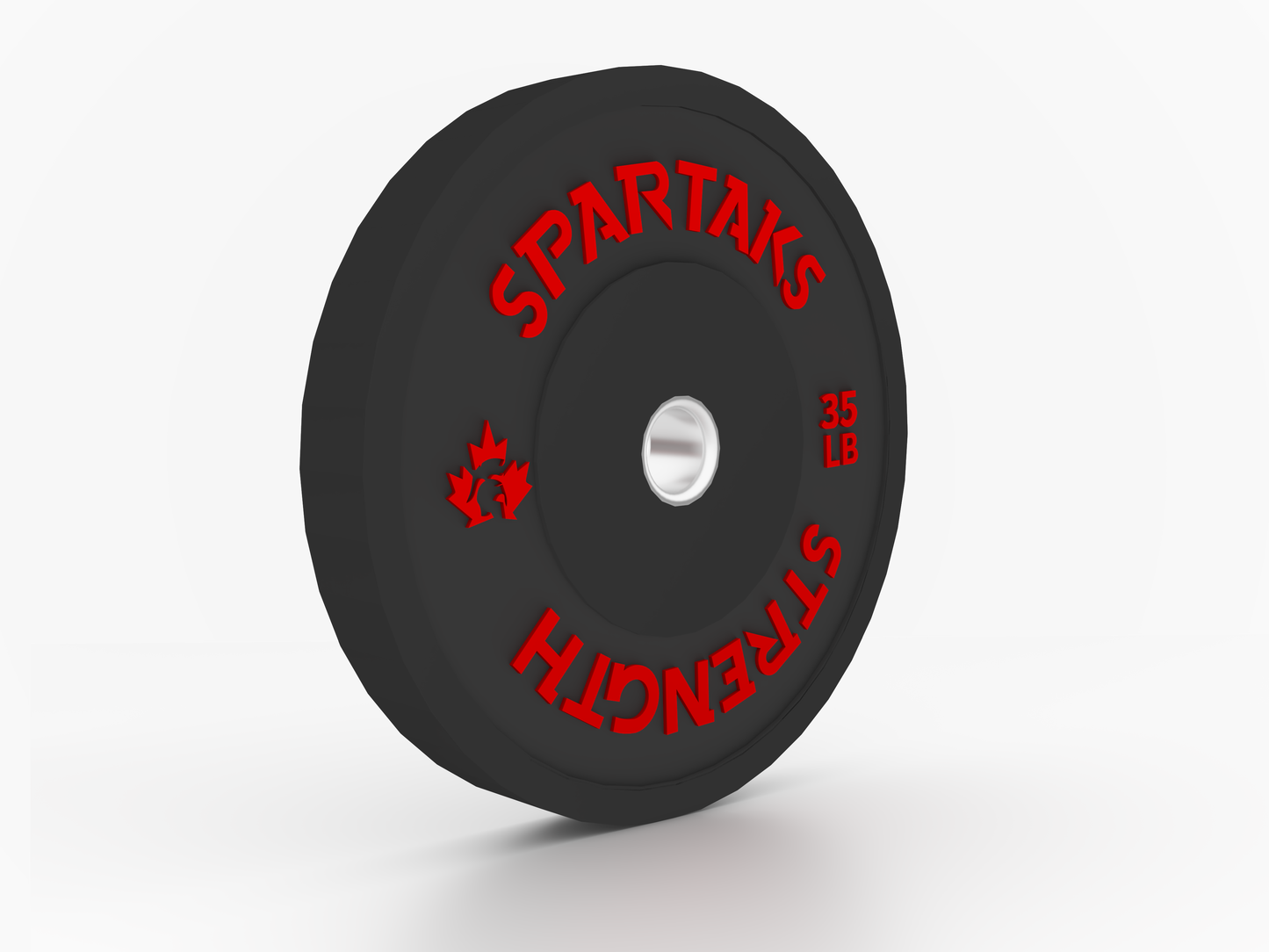 Spartaks High Performance Bumper Plates (10LB to 55LB)
