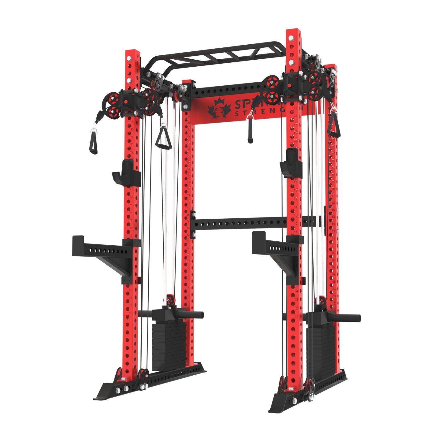 KB2402 Functional Squat Rack 3"X3" 9-Gauge