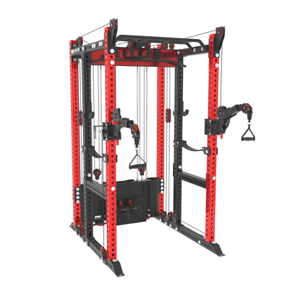 KB2406 6-Post Full Rack Functional Trainer 3"X3" 9-Gauge