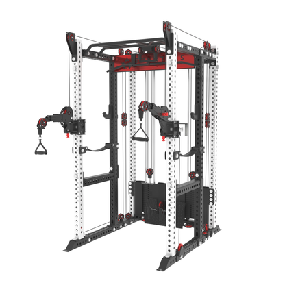 KB2406 6-Post Full Rack Functional Trainer 3"X3" 9-Gauge