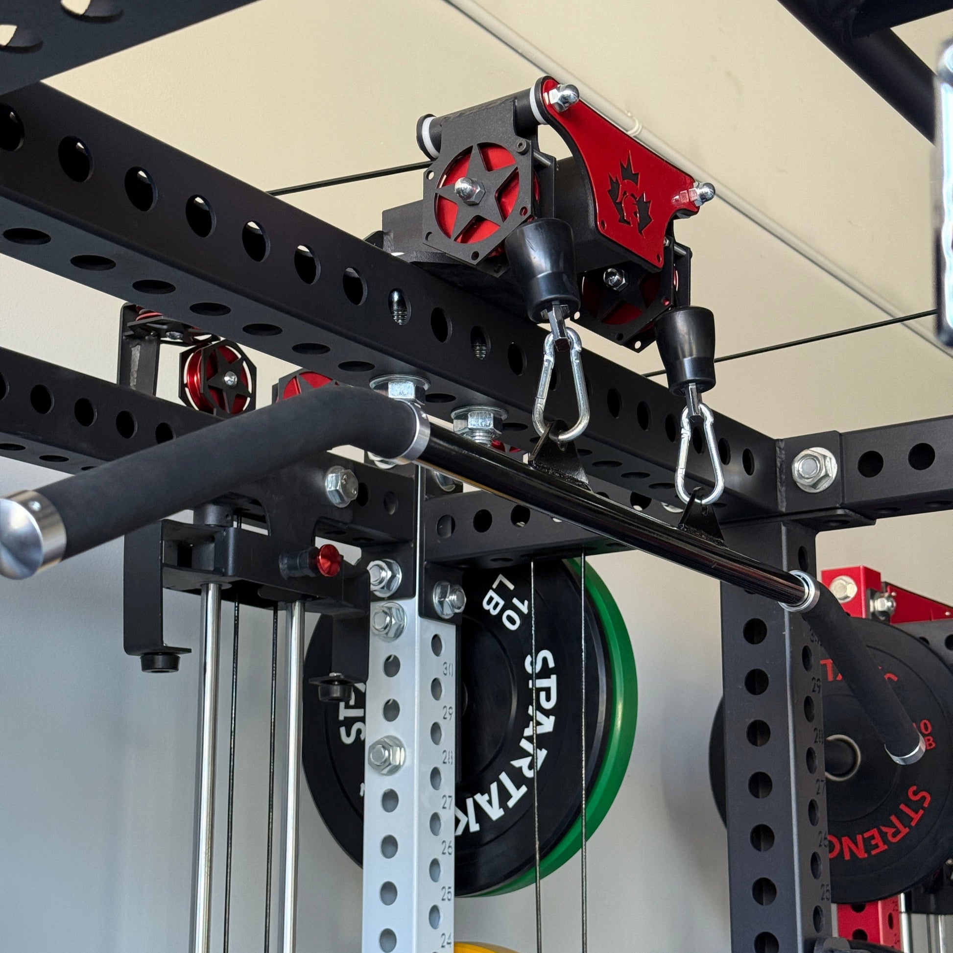 KB2406 6-Post Full Rack Functional Trainer 3"X3" 9-Gauge image 11