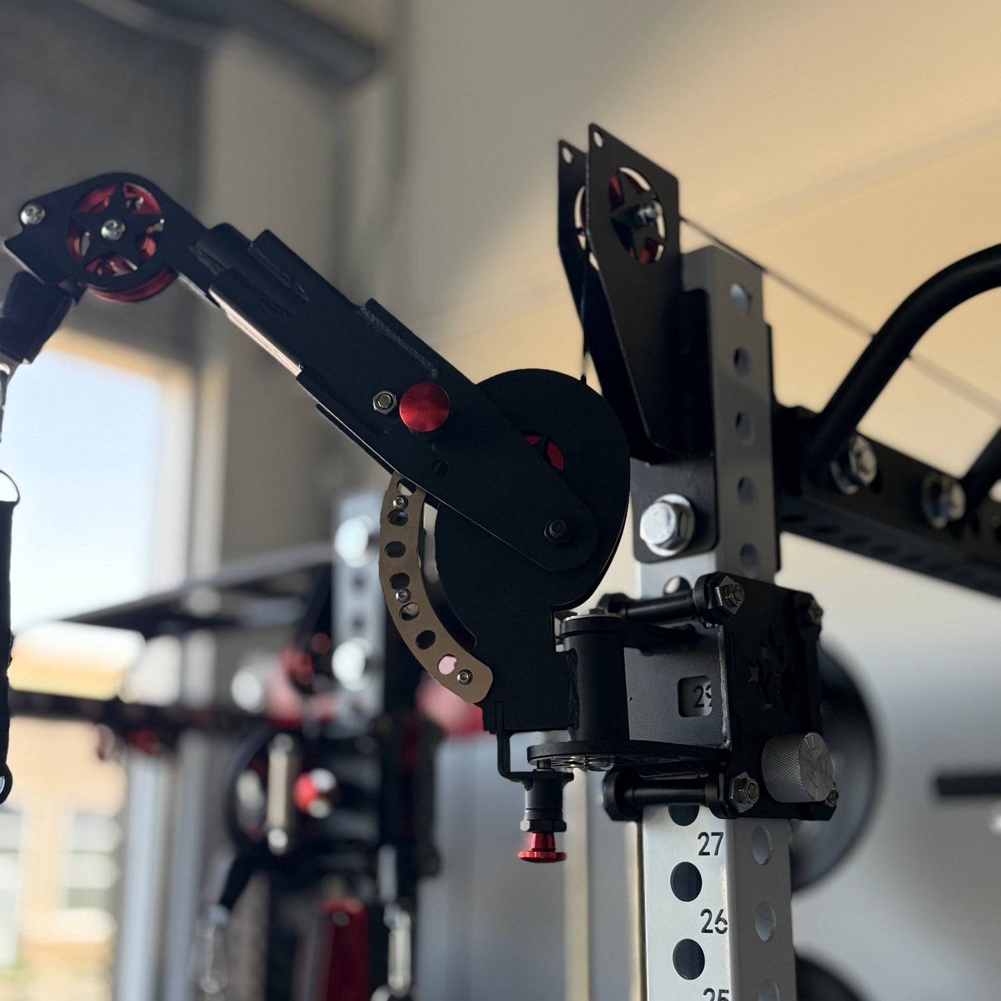 KB2406 6-Post Full Rack Functional Trainer 3"X3" 9-Gauge image 10