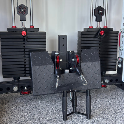 KB2406 6-Post Full Rack Functional Trainer 3"X3" 9-Gauge image 12