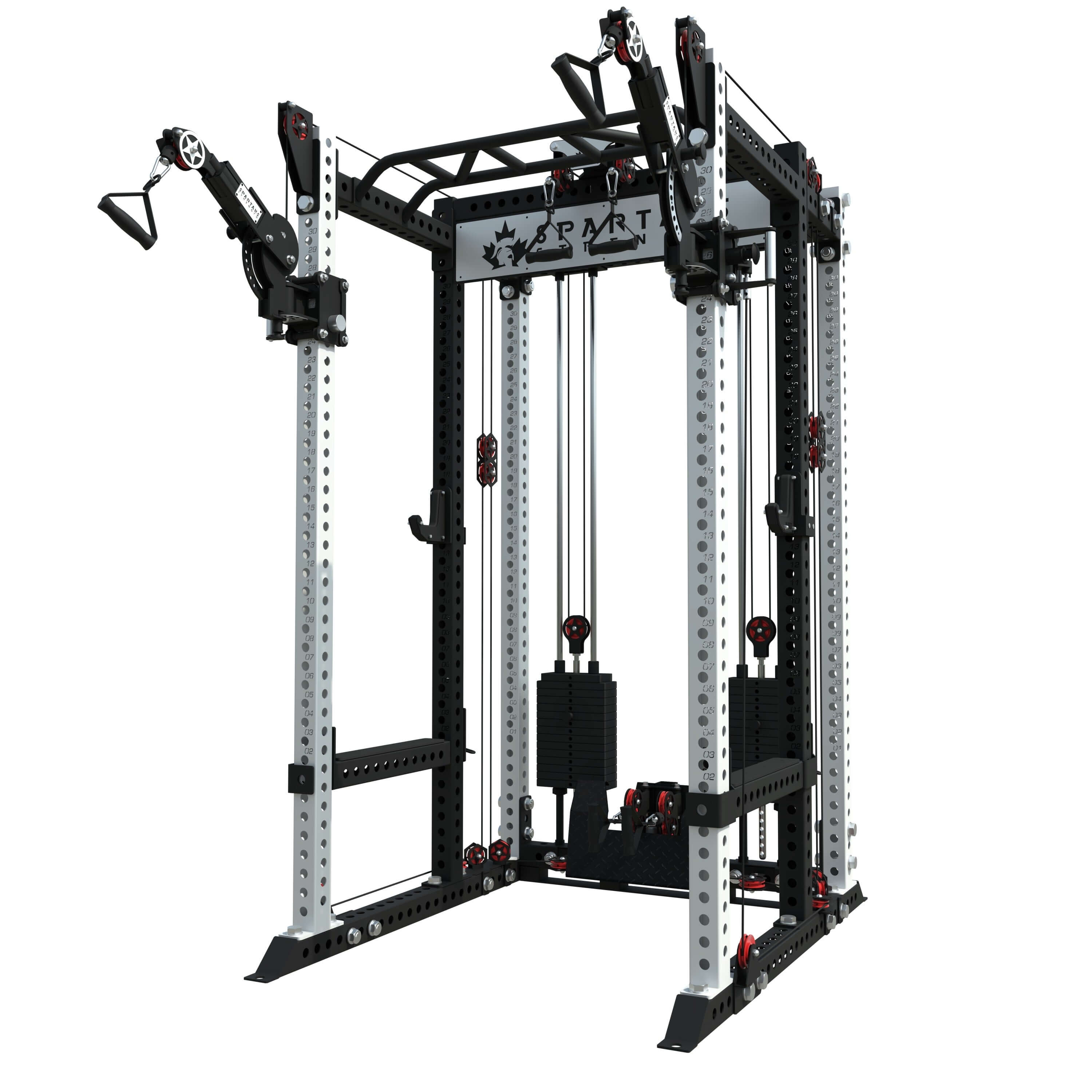 Spartaks Strength KB2406 6-Post Full Rack/Smith Machine | Spartaks