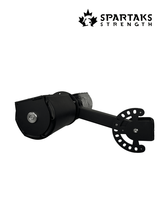 Spartaks Strength Knee Locker & Foot Pedal Rack Attachment for enhanced stability during workouts.