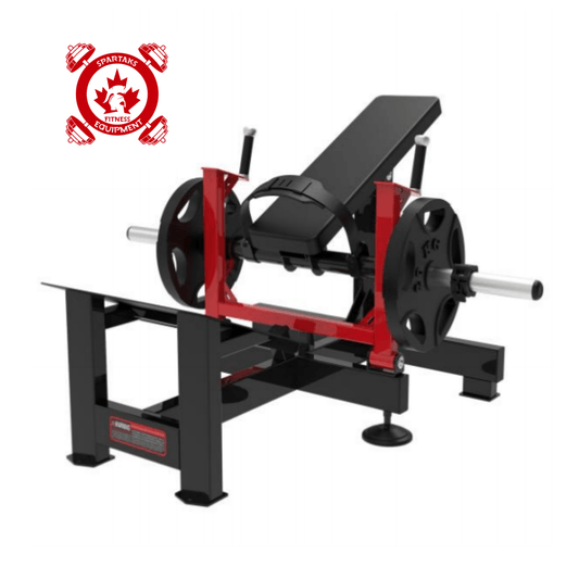 Spartaks Strength Plate-Loaded Hip Thrust Glute Machine for effective strength training and fitness equipment in Canada.