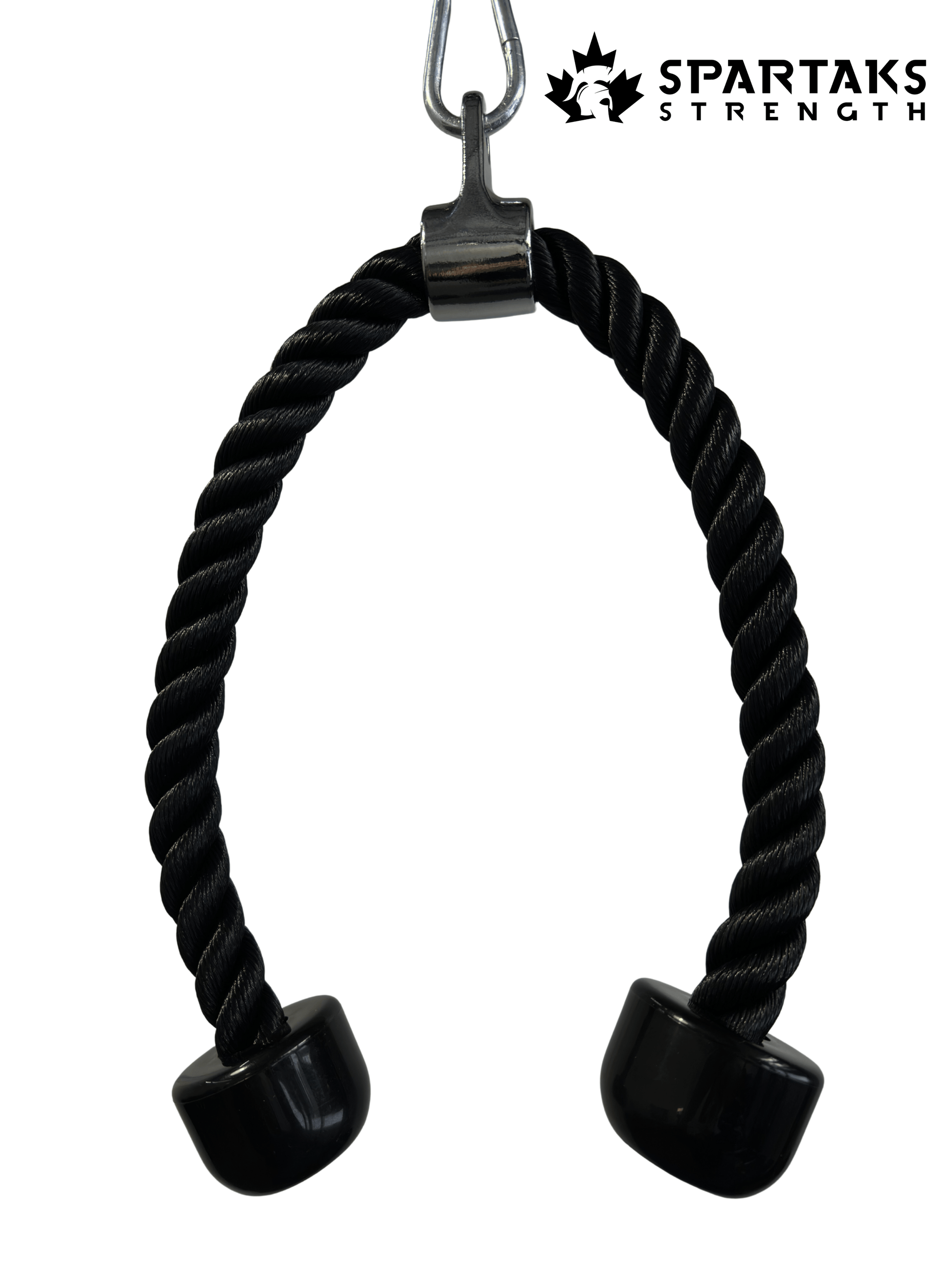 Spartaks Strength Triceps Rope Attachment for effective arm workouts and flexibility in exercise routines.